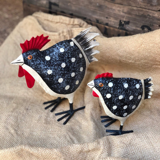 Gallo & Gallina - Pois bianco/nero