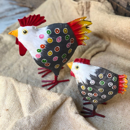 Rooster &amp; Hen - Multicolor