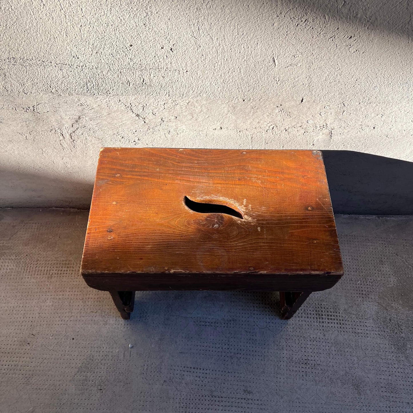 Sgabello - Legno Abete - Vintage