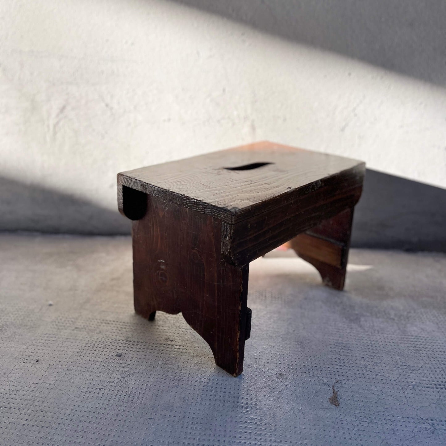 Sgabello - Legno Abete - Vintage