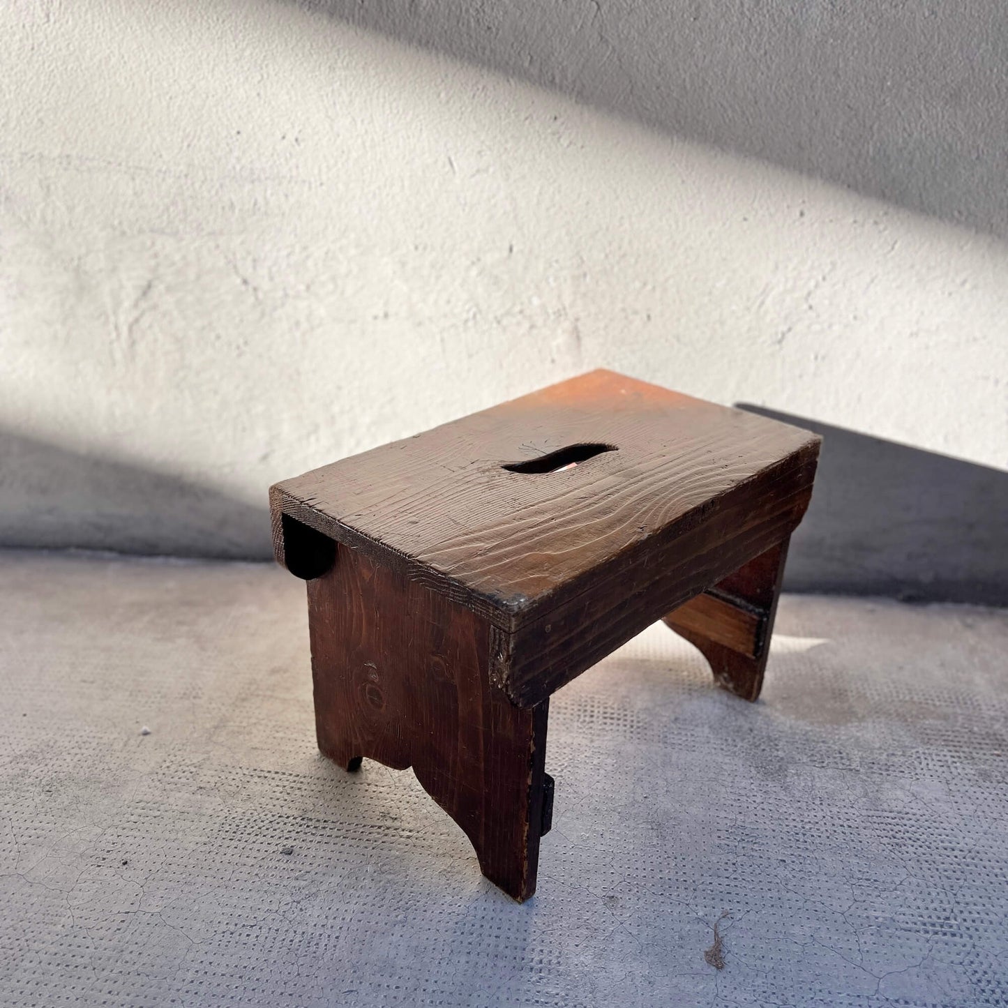 Sgabello - Legno Abete - Vintage
