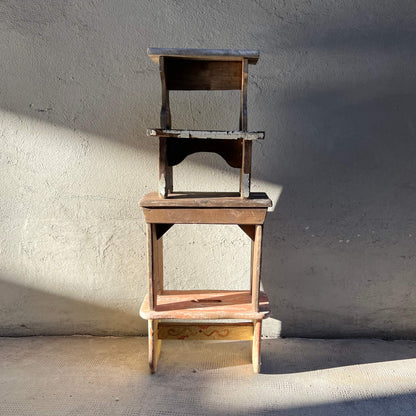 Piccolo Sgabello - Naturale - Vintage