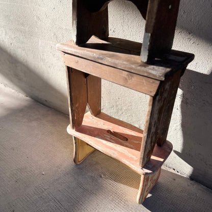 Piccolo Sgabello - Naturale - Vintage