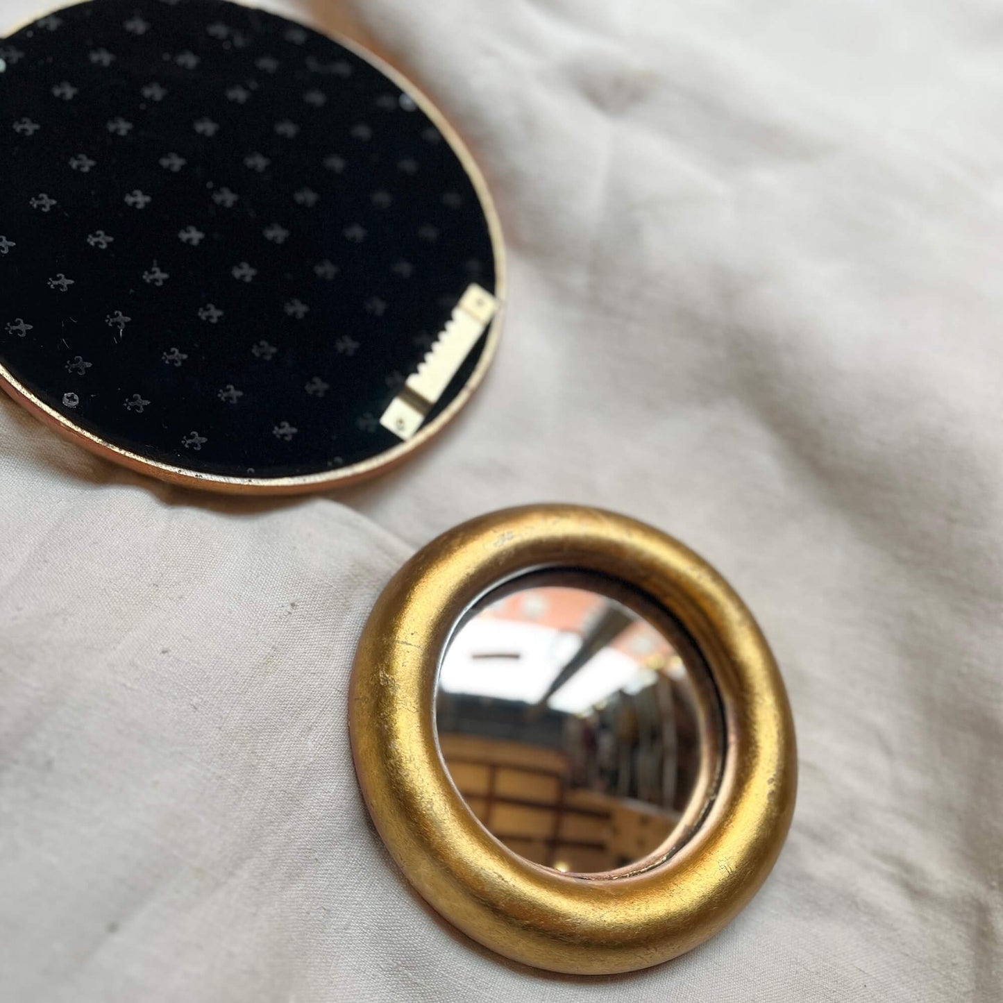 Specchio convesso - Bombato oro