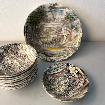 Insalatiera e Scodelline - Enoch Wedgwood - Vintage