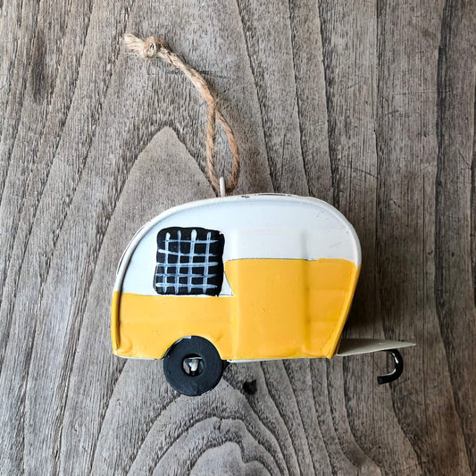 Caravan giallo - Decorazioni