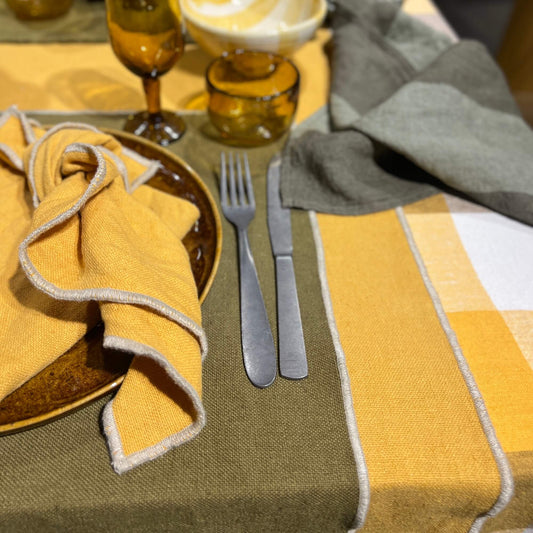 Linen and Cotton Tablecloth - Court