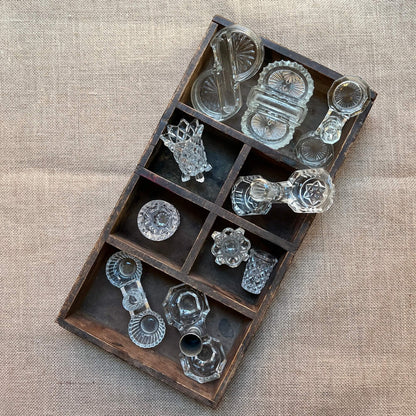 Piccoli contenitori - Sale/Pepe/Stuzzicandenti - Vintage