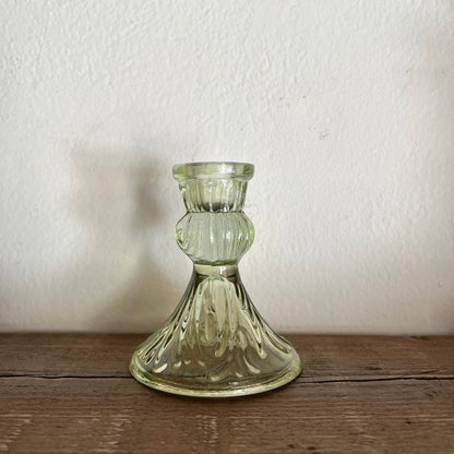 Candelabro vetro riciclato - colori assortiti - New!