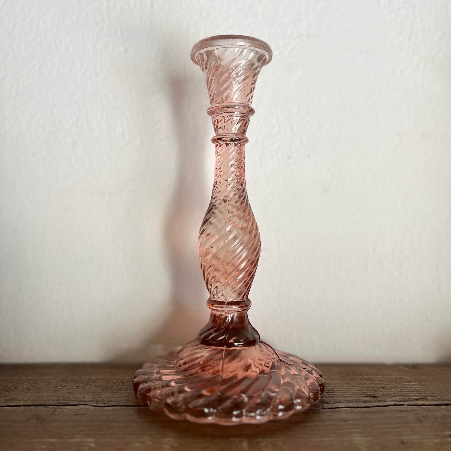 Candelabro vetro riciclato - colori assortiti - New!