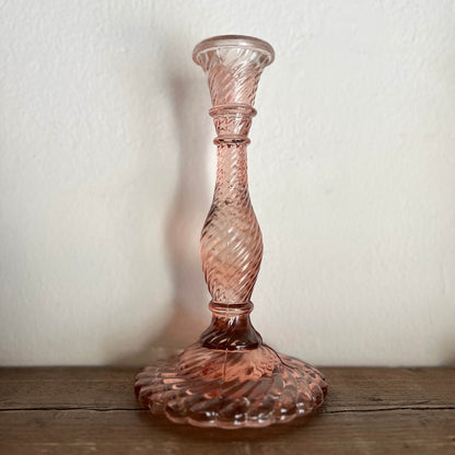 Candelabro vetro riciclato - colori assortiti - New!