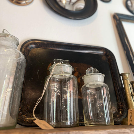 Pharmacy Jars - Blown Glass - Vintage