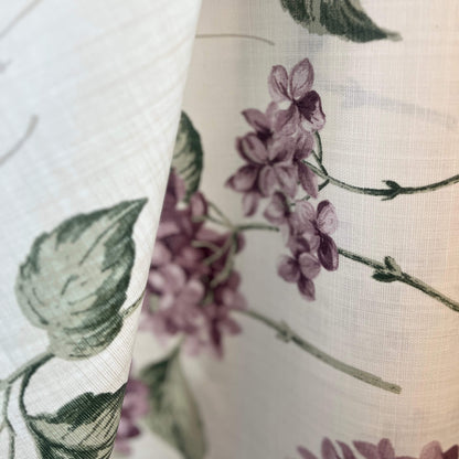 Tessuto al metro - Cotone resinato - Ortensia