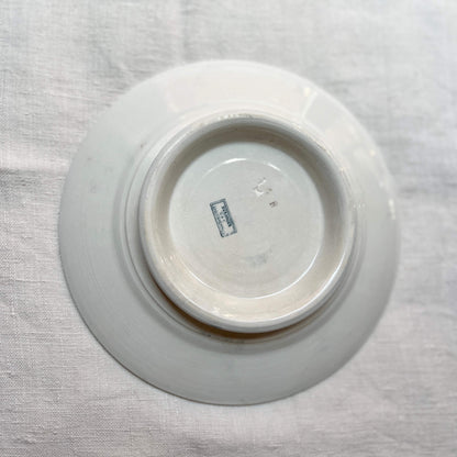 Raised flat plate - Terre de fer - Vintage