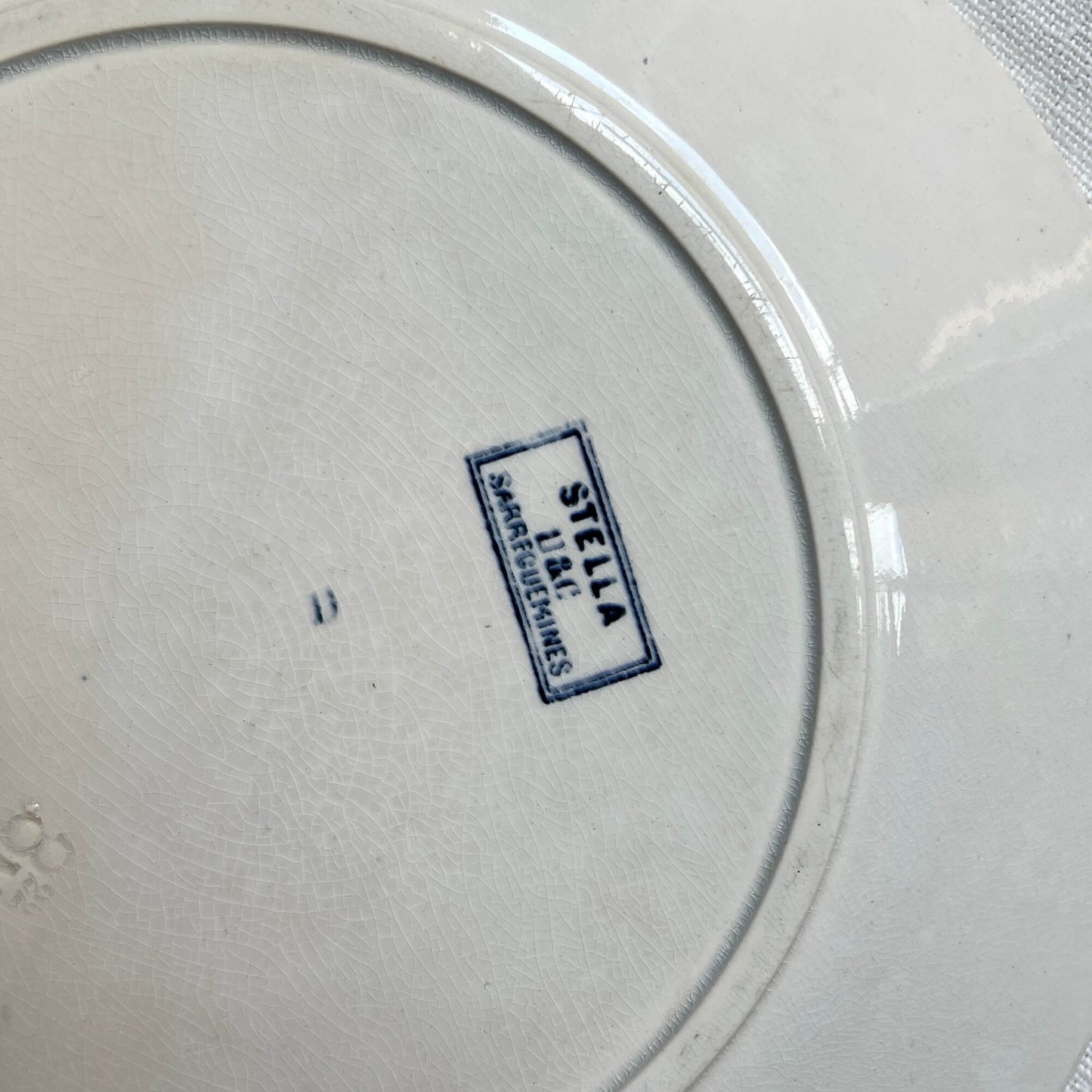 Dinner Plates - Violette - Terre de fer - Vintage