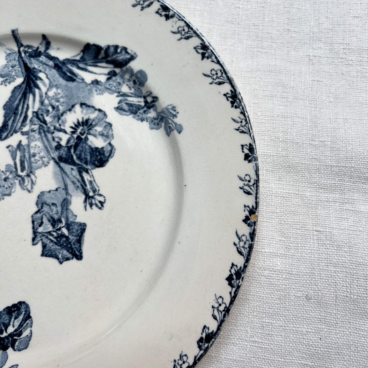 Dinner Plates - Violette - Terre de fer - Vintage