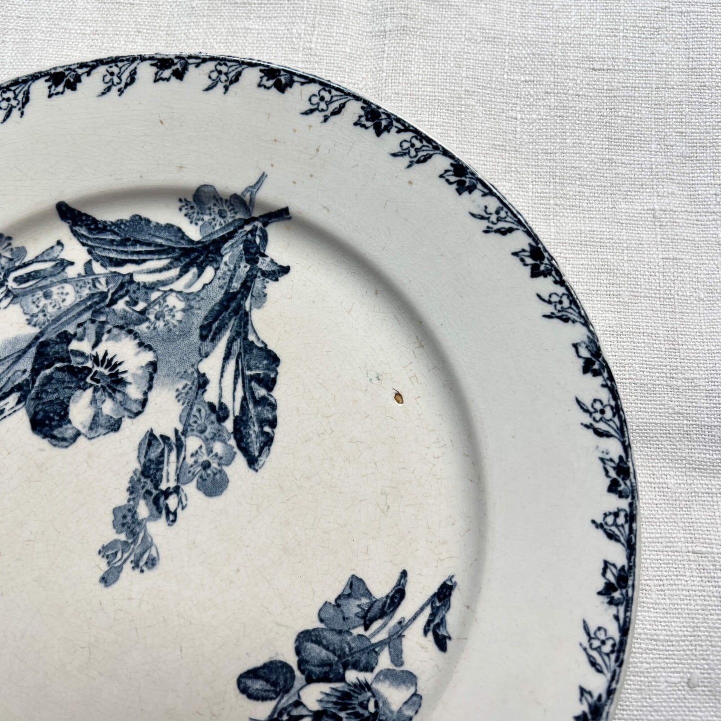 Dinner Plates - Violette - Terre de fer - Vintage