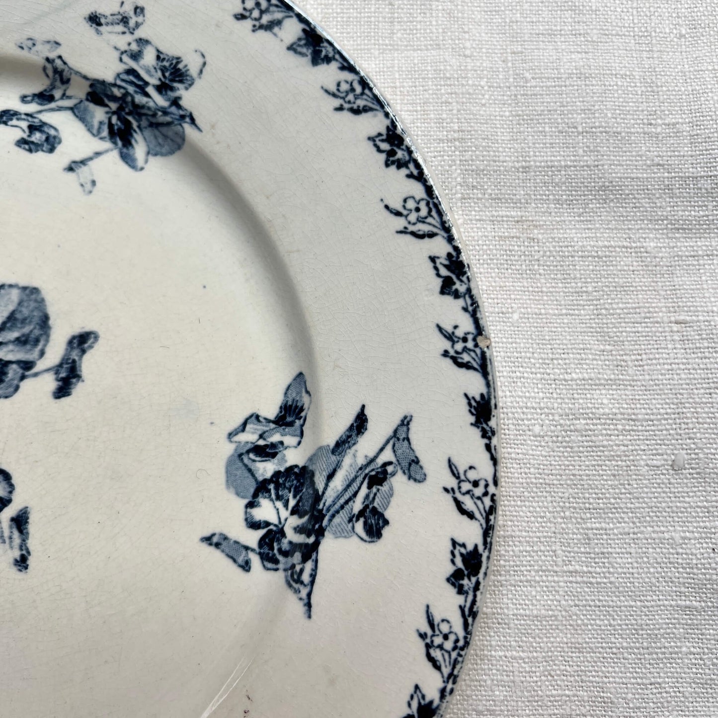 Dinner Plates - Violette - Terre de fer - Vintage