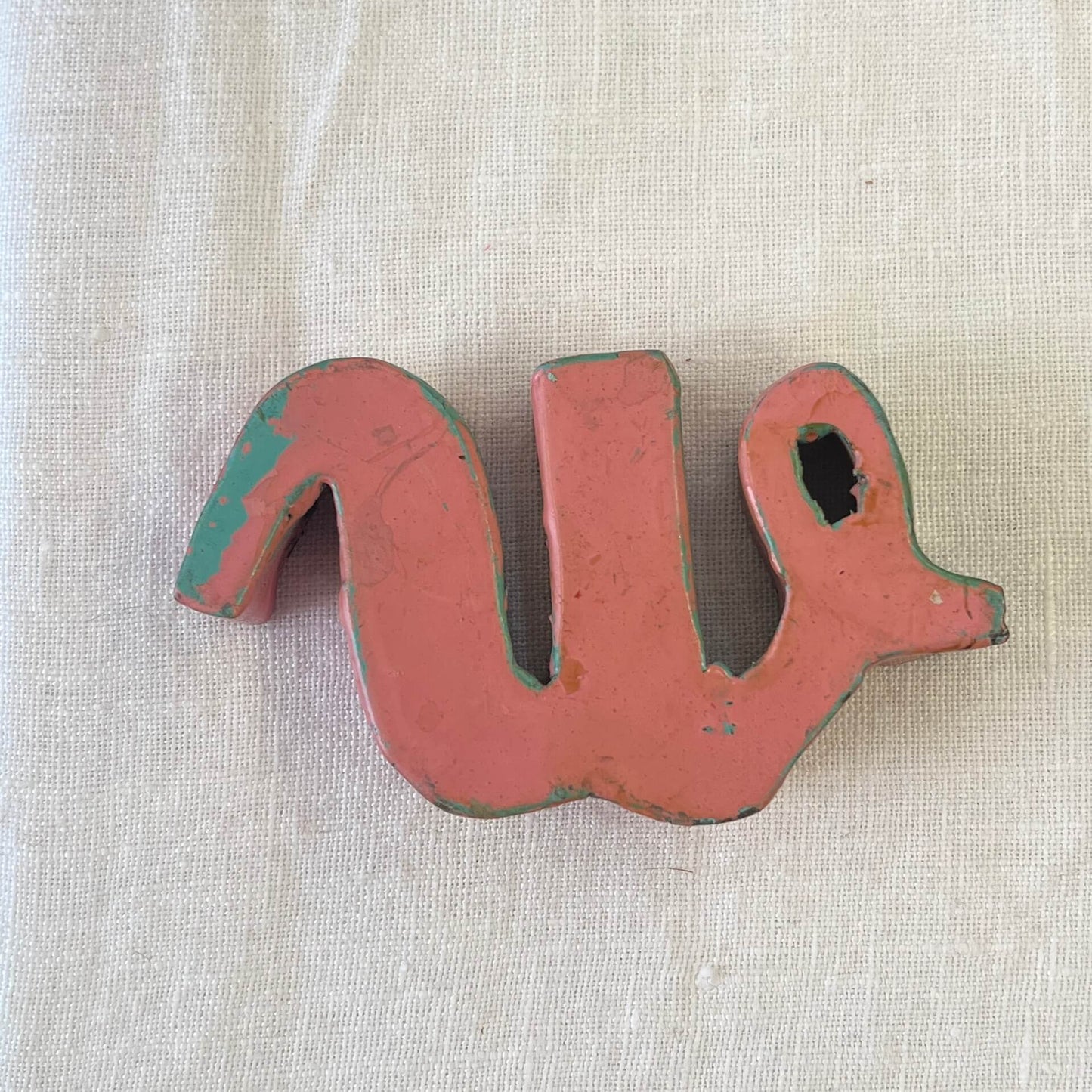 Iron Letters - Lowercase Italic