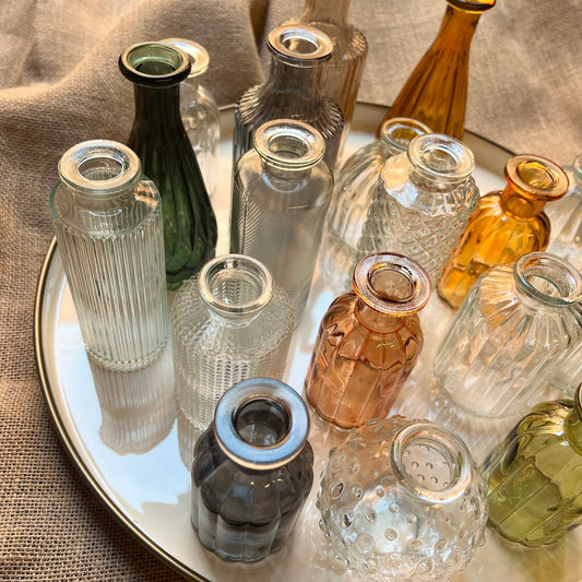 Straight and narrow jars - Transparent