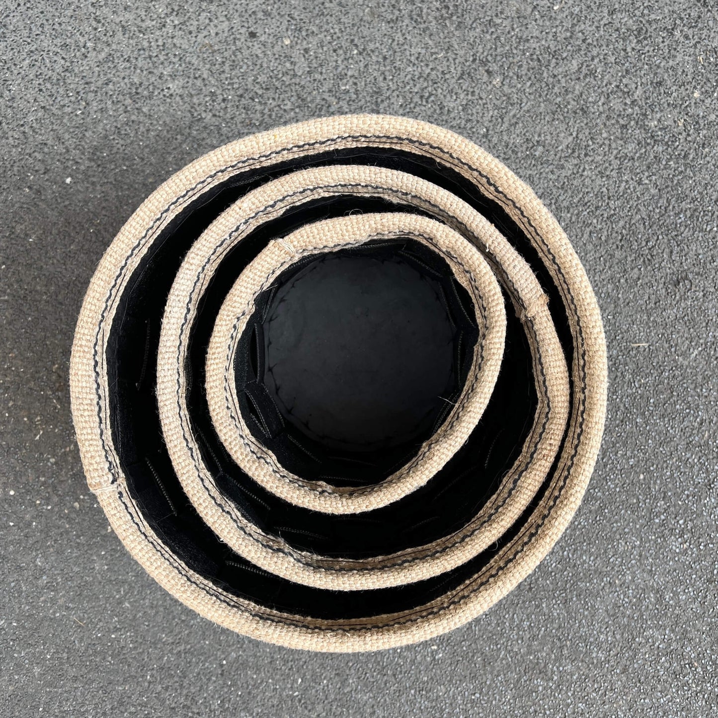 Cache pot - Round - Braided