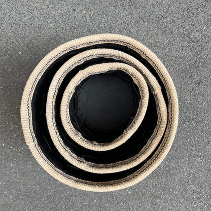 Cache pot - Round - Braided
