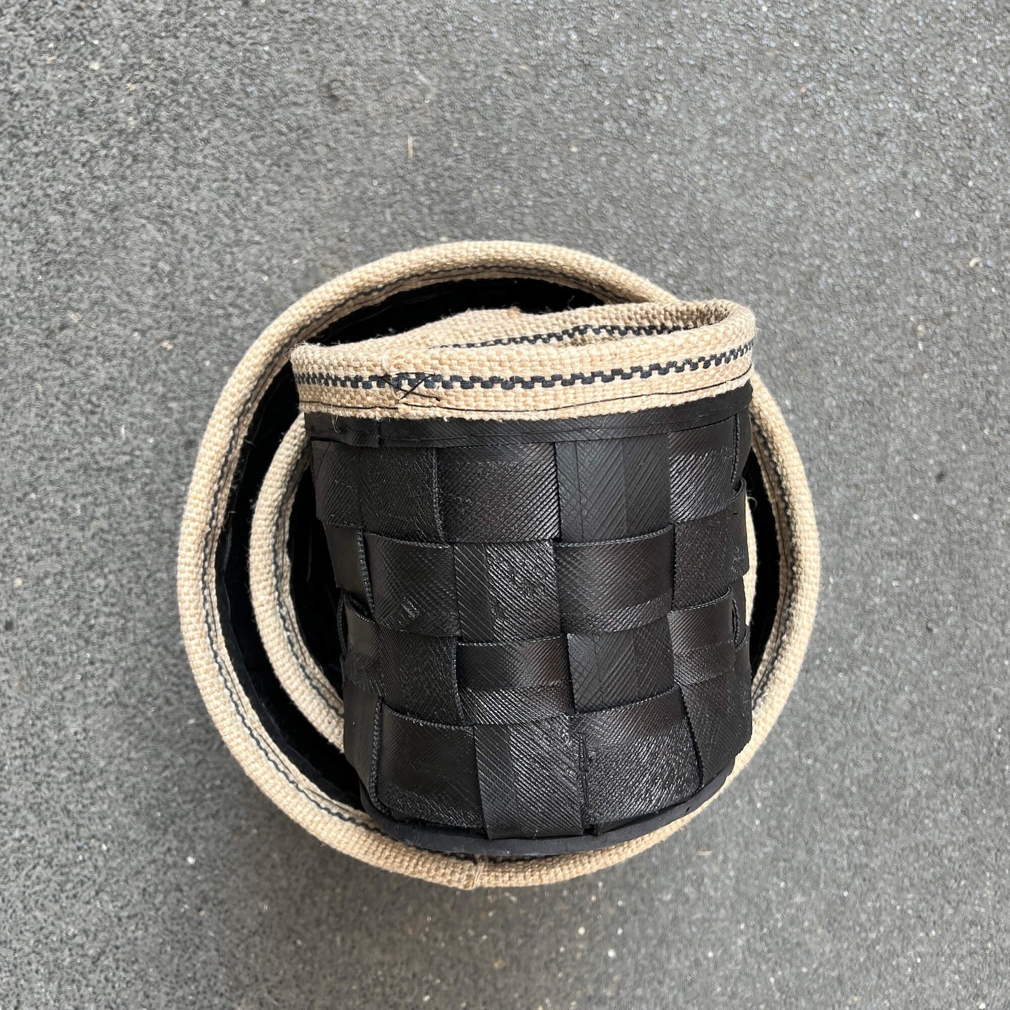 Cache pot - Round - Braided