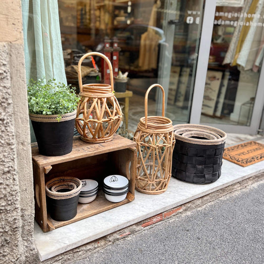 Cache pot - Tondo - Intrecciato
