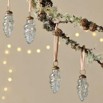 Conchiglia Spirale - Trasparente - Decorazioni Natale