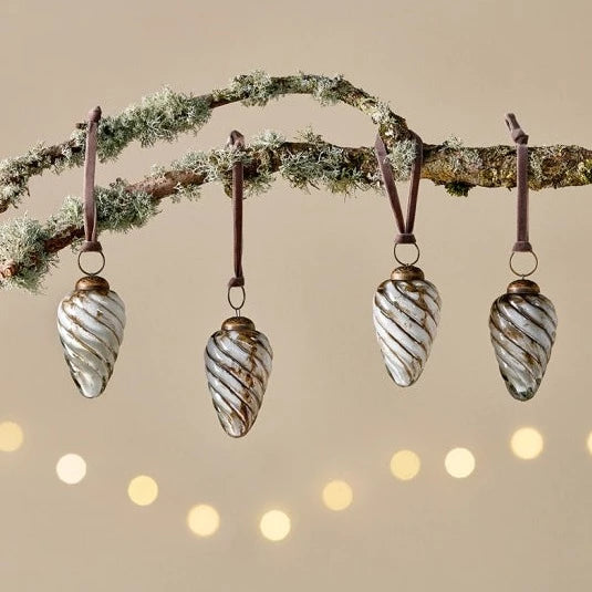 Spirale - Oro & crema - Decorazioni Natale