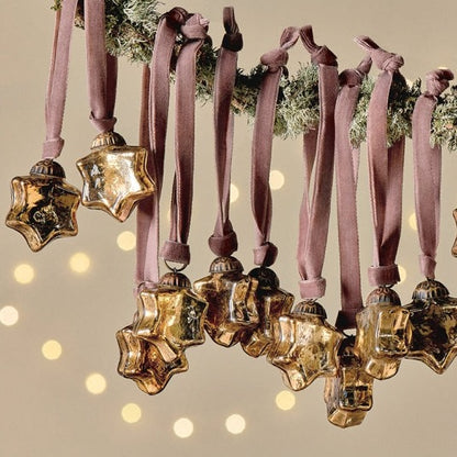 Stelline - Trasparenti & Oro - Decorazioni Natale