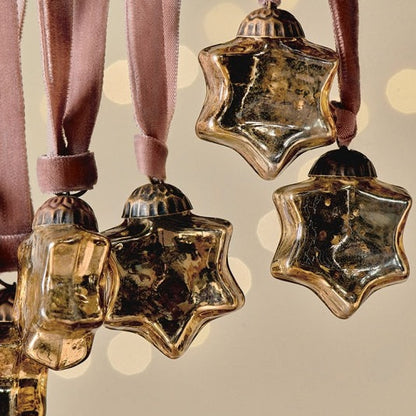 Stelline - Trasparenti & Oro - Decorazioni Natale