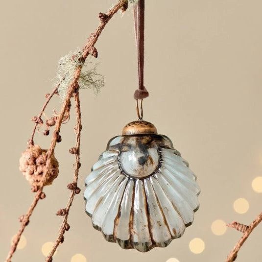 Conchiglia - Oro & crema - Decorazioni Natale