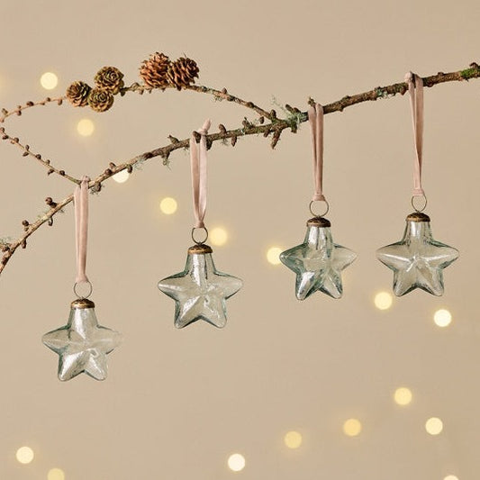 Stella - Trasparente & Oro - Decorazioni Natale