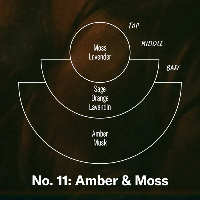 N.11 Amber & Moss - P.F. Candle Co