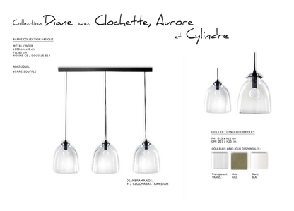 Lampada a sospensione - Base lunga