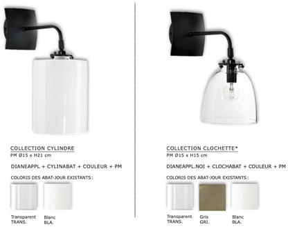 Wall light - Dark brown - Angel Des Montagnes