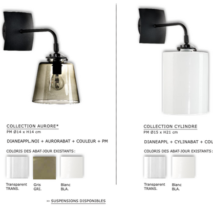 Wall light - Dark brown - Angel Des Montagnes
