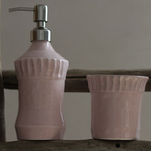 Bicchiere bagno - Linea Pietra - Virginia Casa