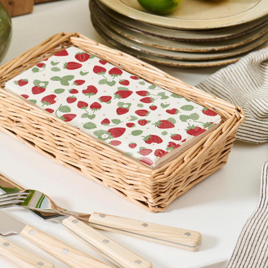 Paper napkins - 16pcs pack - decorated