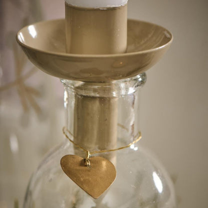 Decorazioni dorate - Cuore & Stella