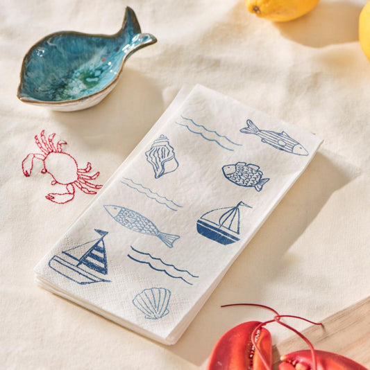 Tovaglioli carta - pack 16pz - Decorati