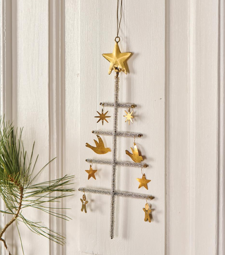 Albero di Natale - Decori luminosi - da parete