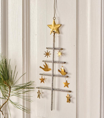 Albero di Natale - Decori luminosi - da parete