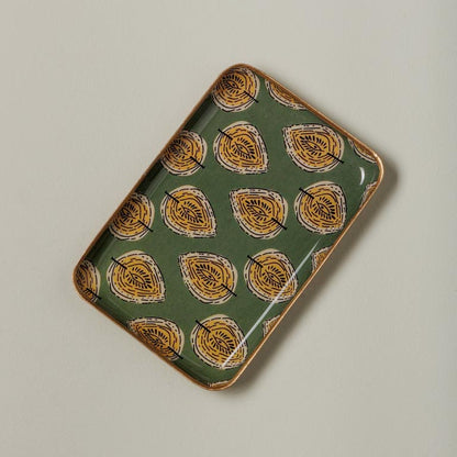 Vassoio decorato - Deco floreali - Rettangolare