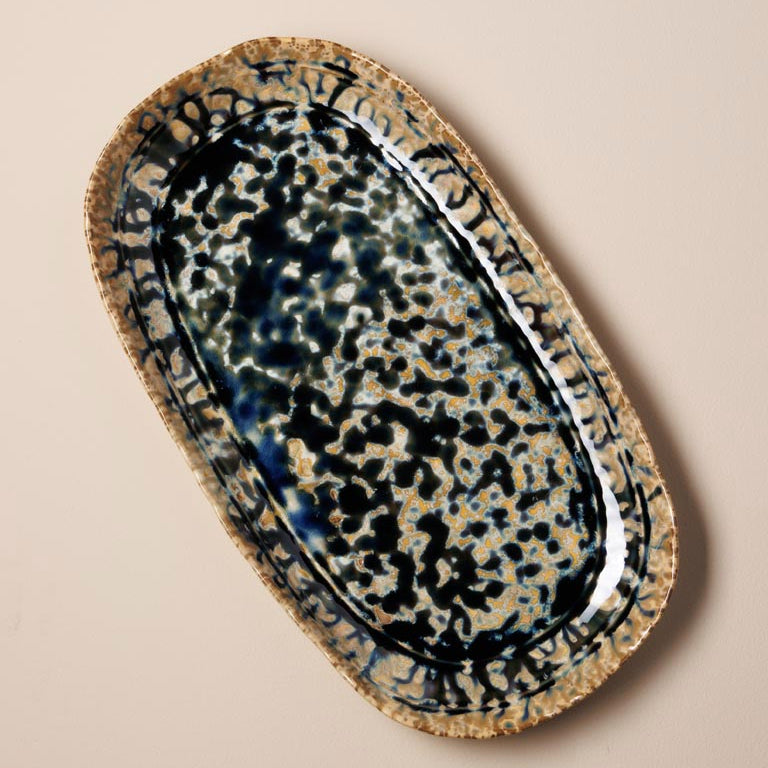 Piatto ovale - Ceramica artigianale
