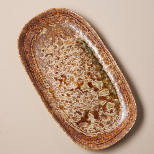 Piatto ovale - Ceramica artigianale