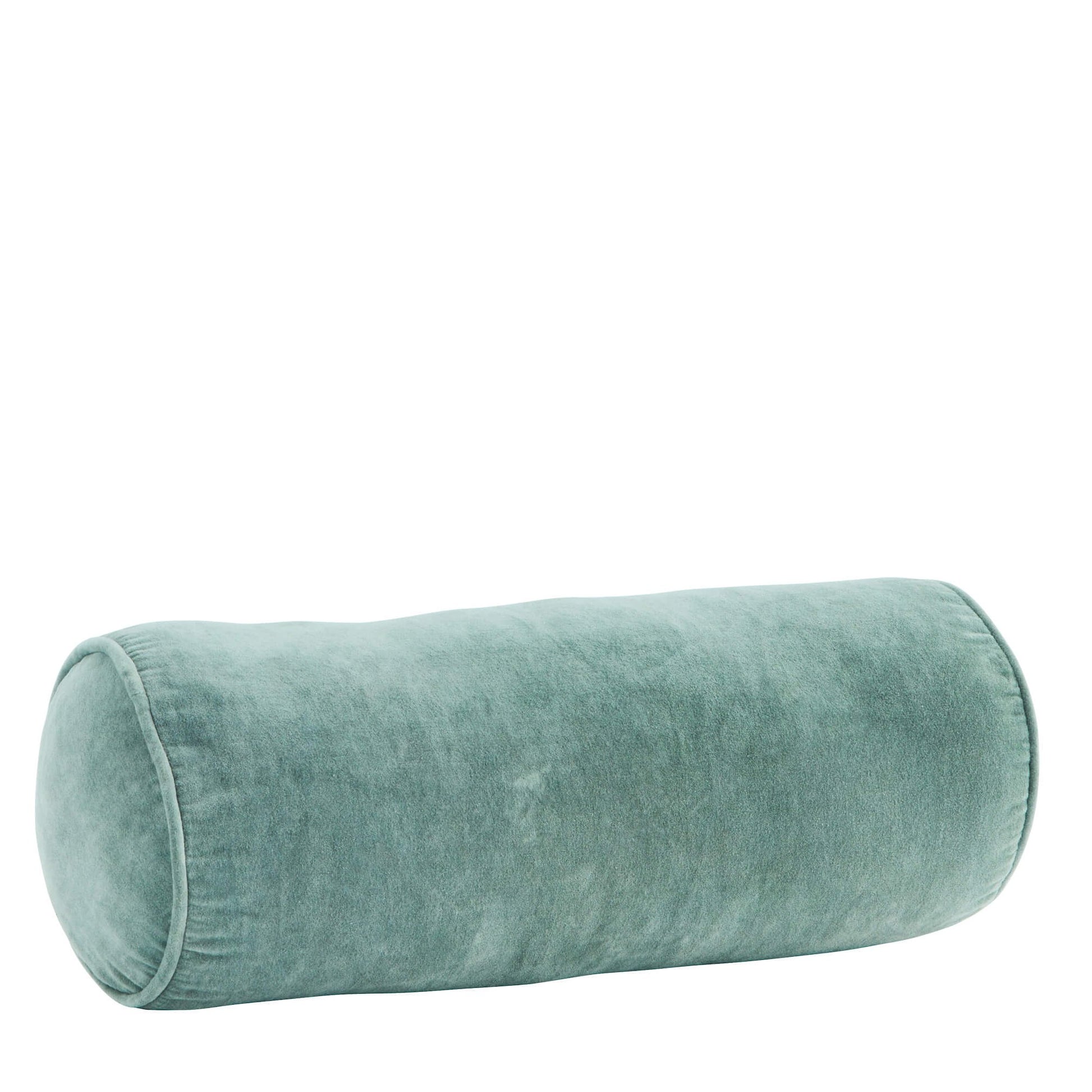 Cuscino Cilindrico Gözze 60x20 Cm - Verde, In Poliestere, Con Federa Rimovibile, Per Divano O Letto - Foto 3