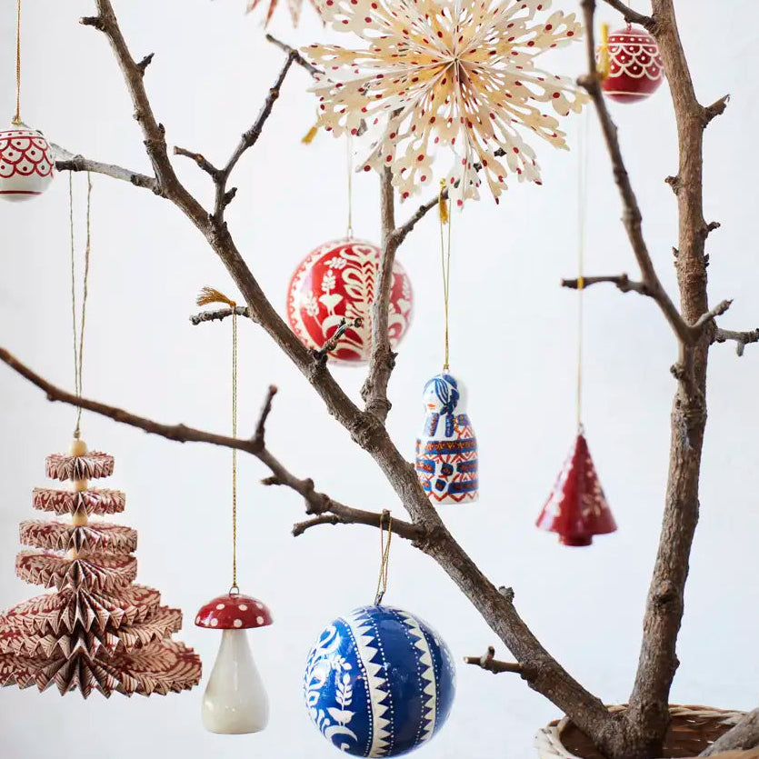 Funghi - Papier Mâché - Decorazione