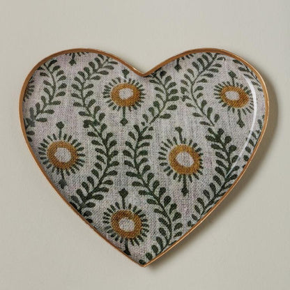 Vassoio decorato - Deco floreali - Cuore